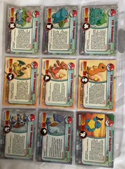 Pokemon Topps Cards Complete Set 1999 Series 1 TV Animation 90 Card Lot - Image 5