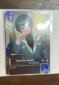 Gundam Card Game English Kamille Bidan Newtype Challenge Promo Unopened - Image 1