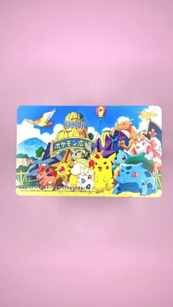 PIKACHU Summer’s Vacation phone card - Charizard & others Pokemon Japan 1998 - Image 1