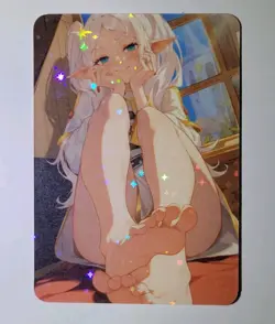Sexy Frieren Goddess Story ACG Anime Waifu Hunny Bunnies Trading Card - Image 1