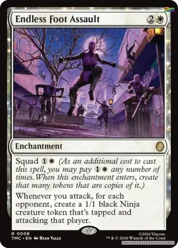 Endless Foot Assault [TMC - 8] - NM [Foil] TCG MTG - Image 1