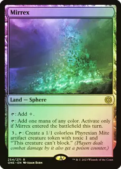 MTG FOIL Mirrex - Phyrexia: All Will Be One #254 - Image 1