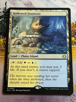 Hallowed Fountain (265) - Lorwyn Eclipsed (ECL) - MTG - Image 3