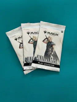 MTG - 3 (three) x Final Fantasy Sealed Play Boosters - New - Magic the Gathering - Image 1