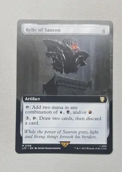 Relic of Sauron (Extended Art) Commander: the Lord of the Rings: Tales of... - Image 1
