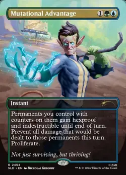 Mutational Advantage *** FOIL *** - MTG SLD Secret Lair Drop Series - NM/MINT - Image 1