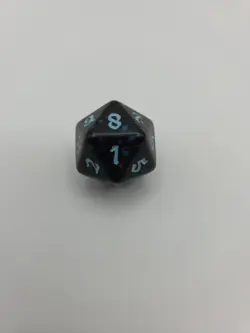 MTG X Lord Of The Rings Prerelease D20 Die - Blue - Image 2