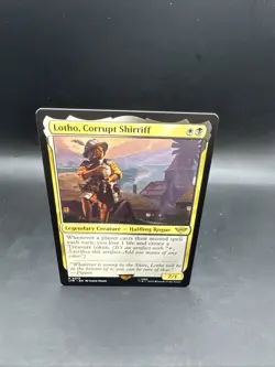 Lotho Corrupt Shirriff Magic the Gathering the Lord of the Rings Rare - Image 1