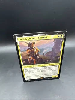 Lotho Corrupt Shirriff Magic the Gathering the Lord of the Rings Rare - Image 3
