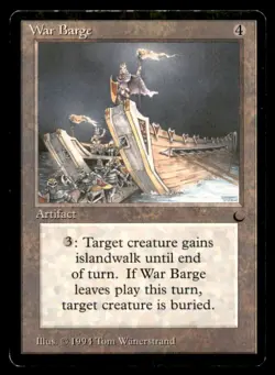 War Barge LP Light Play The Dark MTG [6657] - Image 1