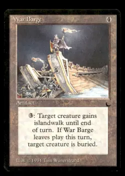 War Barge LP Light Play The Dark MTG [6658] - Image 1