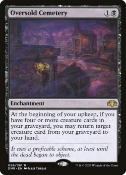 MTG Oversold Cemetery - Dominaria Remastered #096 - Image 1
