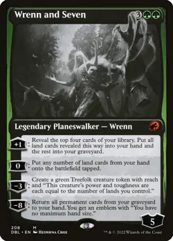 MTG Wrenn and Seven - Innistrad: Double Feature #208 - Image 1
