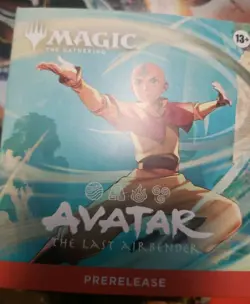 MTG Avatar: The Last Airbender - Prerelease Kit (Aang - White) New Sealed - Image 1