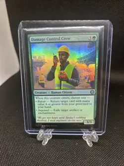 Damage Control Crew - Marvel’s Spider-Man (SPM) - MTG - FOIL - Image 1