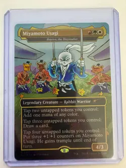 Miyamoto Usagi - Baylen, the Haymaker FOIL R Secret Lair Stan Sakai #2377 NM ENG - Image 1