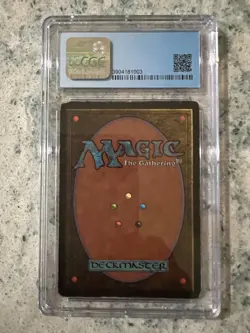 Mox Jet - Beta - MTG - Magic the Gathering - Graded - Image 2