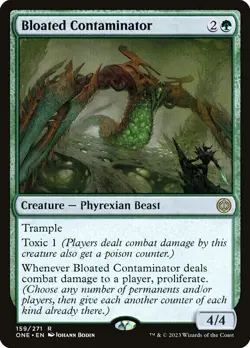 MTG Bloated Contaminator - Phyrexia: All Will Be One #159 - Image 1