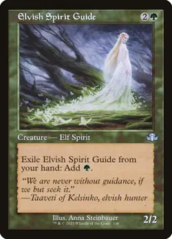MTG Elvish Spirit Guide Retro - Dominaria Remastered #338 - Image 1