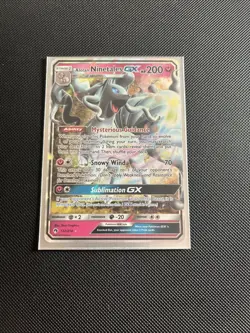 Aloan Ninetales Gx 132/214 Sun And Moon Pokemon TCG 2018 - Image 1