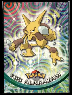 #65 Alakazam Pokemon 1999 Topps TV - Image 1