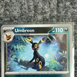 Pokemon Obsidian Flames Umbreon 130/197 Uncommon NM/Mint - Image 3