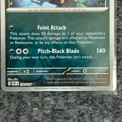Pokemon Obsidian Flames Umbreon 130/197 Uncommon NM/Mint - Image 4