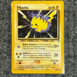 Vintage Pokemon Neo Genesis Pikachu 70/111 Common NM/Mint - Image 1