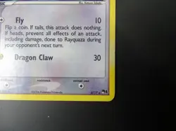 Pokemon Rayquaza Holo 3/17 Holo Rare Pop Series 1 MP - Image 2