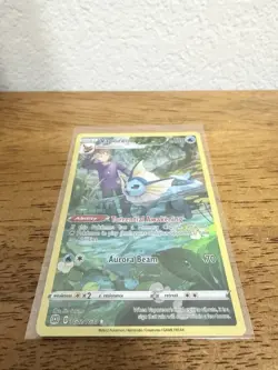 2022 Pokemon Brilliant Stars Vaporeon - TG02/TG30 - Image 3