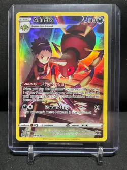 Ariados TG09/TG30 Trainer Gallery Rare Holo 2022 Pokemon Brilliant Stars - Image 1