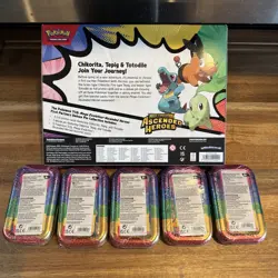 Pokemon Ascended Heroes First Partner Deluxe Pin Collection , Mini Tin x5 🔥🔥 - Image 2