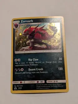 Zoroark SM89 Shining Legends Holo Promo Pokemon Sun Moon LP - Image 1