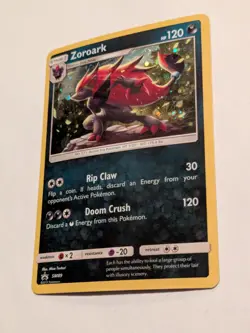Zoroark SM89 Shining Legends Holo Promo Pokemon Sun Moon LP - Image 2