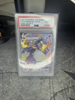 Pokemon TCG Charizard VMAX Shiny Star V 308/190 Holo Shiny Secret Rare JP - Image 1