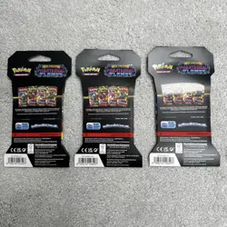 Pokemon Phantasmal Flames Sleeved Booster Packs x3 - Image 3
