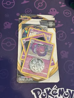 Pokemon TCG Gengar Holo Rebel Clash Blister Pack - Image 2