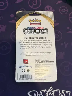 Pokemon TCG Gengar Holo Rebel Clash Blister Pack - Image 3