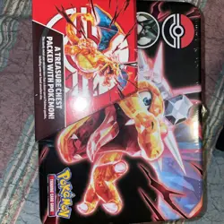 Pokemon TCG: CHARIZARD COLLECTOR CHEST 2023 (6 Packs)🔥 PALDEA EVOLVED - Image 1