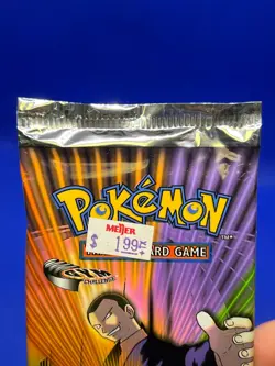 2000 WOTC SEALED Pokemon Gym Challenge Unlimited Booster Pack Giovanni Artwork - Image 5