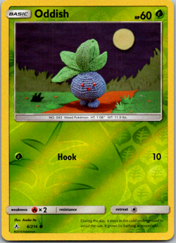 Pokemon Oddish 6/214 - Unbroken Bonds - Reverse Holo Near Mint English - Image 1