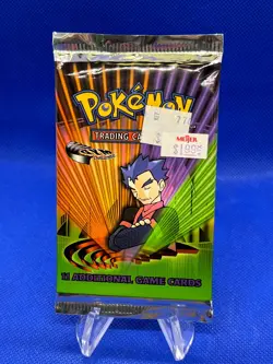 2000 WOTC SEALED Pokemon Gym Challenge Unlimited Booster Pack Koga Artwork - Image 1