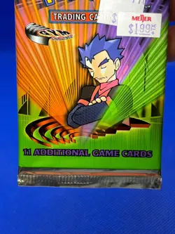 2000 WOTC SEALED Pokemon Gym Challenge Unlimited Booster Pack Koga Artwork - Image 4