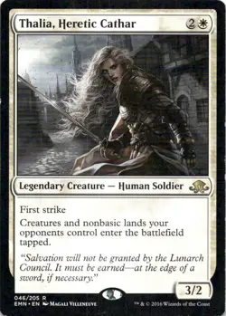 MTG Thalia, Heretic Cathar (46) | LP | Eldritch Moon (EMN) - Image 1