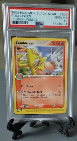 Pokemon Black Star Combusken Winner Promo 009 PSA 10 GEM MT - Image 1