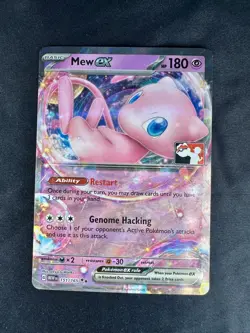 Pokemon Mew EX TCG 151/165 Play! Prize Pack Series 5 Stamped - Image 3