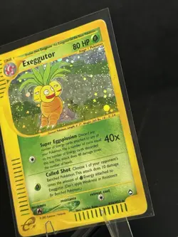 Pokemon TCG - Aquapolis Holo Exeggutor H10/H32 with Swirl - Image 2