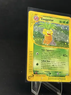 Pokemon TCG - Aquapolis Holo Exeggutor H10/H32 with Swirl - Image 3