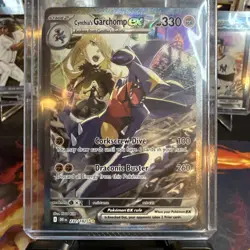 Pokemon TCG Cynthia’s Garchomp ex 232/182 Destined Rivals - Image 1