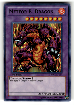 Meteor B. Dragon PRC1-EN004 1st Edition Super Rare 2012 Premium Collection Tin L - Image 1